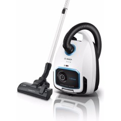 Bosch Serie | 6 BGB6SIL1 ProSilence Vacuum Cleaner - 4L Capacity, Quiet & Efficient Cleaning, Sleek White Design 